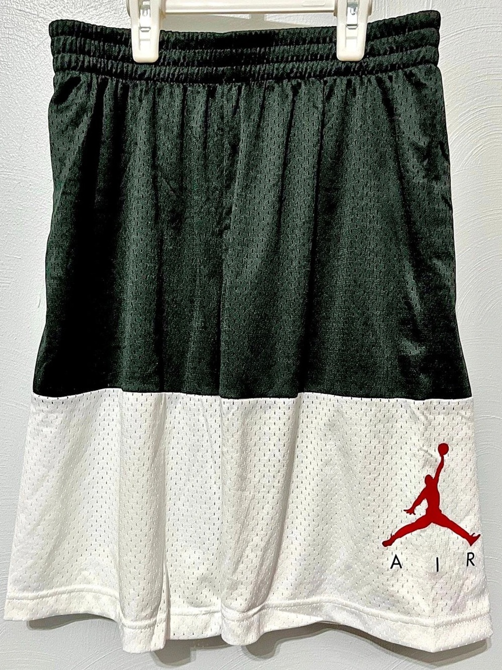 Jordan Jumpman Air Mesh Shorts Black & White Boys Large
